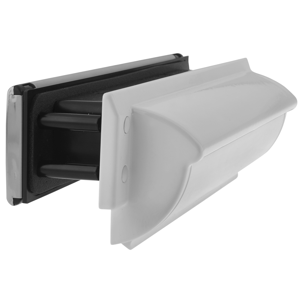 Brushed Silver & White