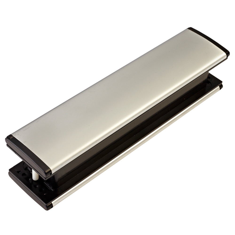 Brushed Stainless Steel & Black