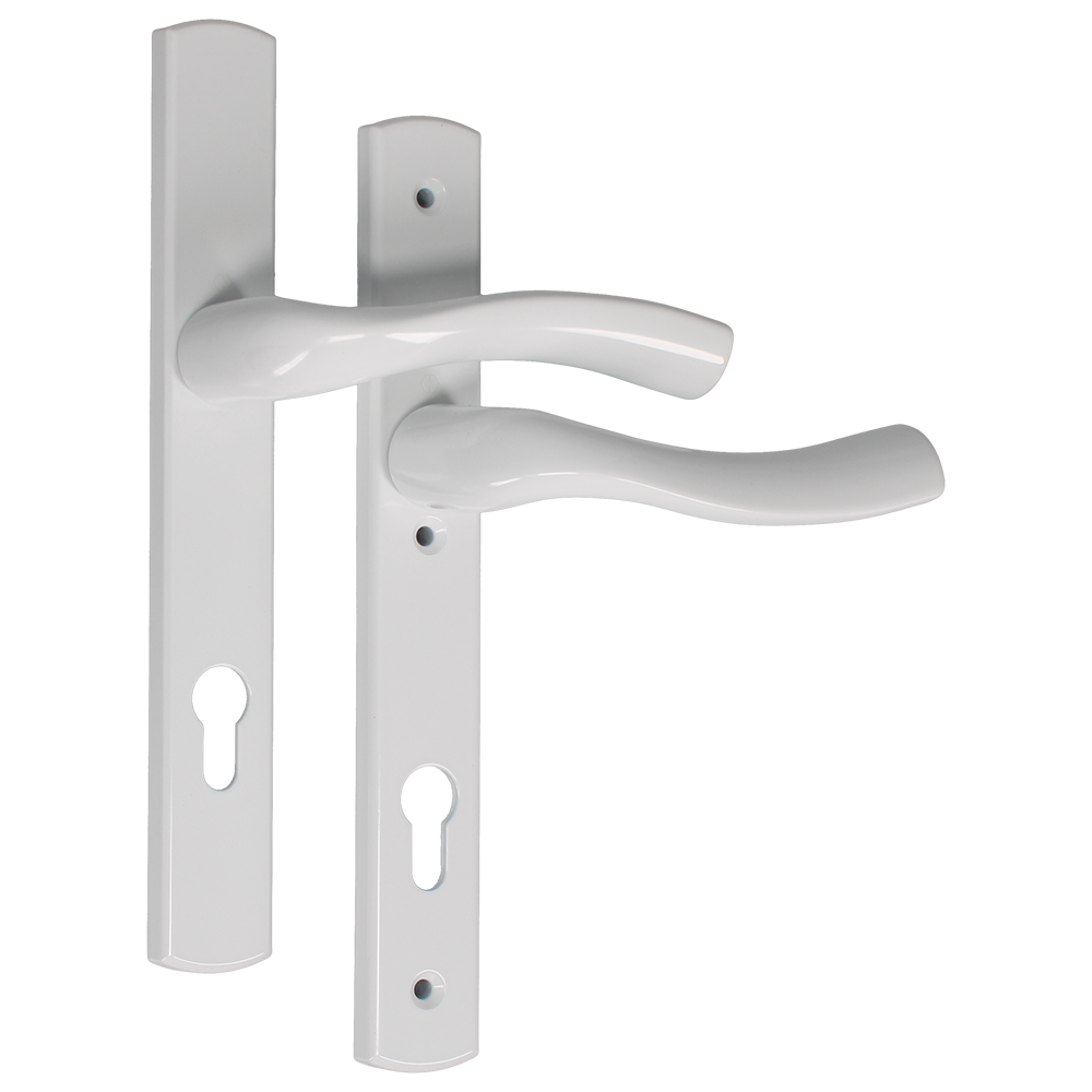 WINKHAUS Palladio Quick Fit 92 Lever/Lever Furniture To Suit 56mm-60mm Doors - White (56mm-60mm)