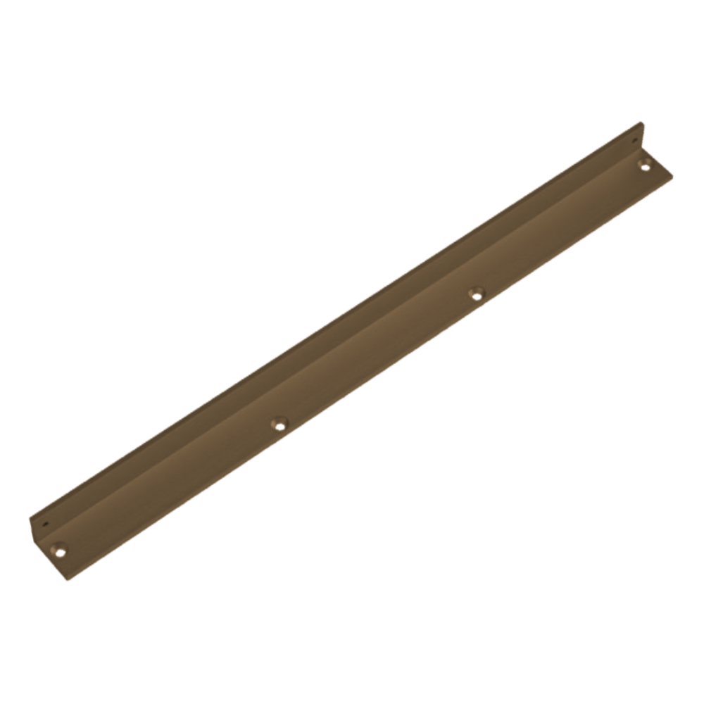DORMAKABA G-N Angle Bracket For Use On Push Side Flush Frame - Dark Brown