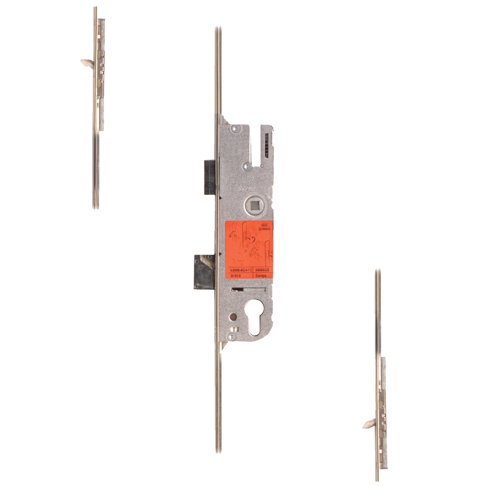 GU Tripact Lever Operated Latch & Deadbolt - 2 Small Hook - 45/92