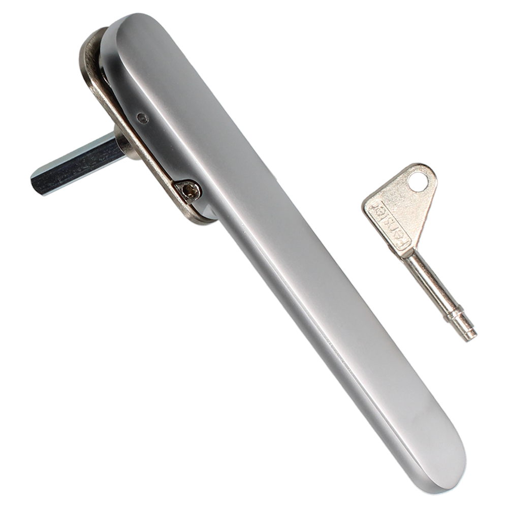 TITON Genesis Bi-Fold Door Locking Handle - Satin Silver