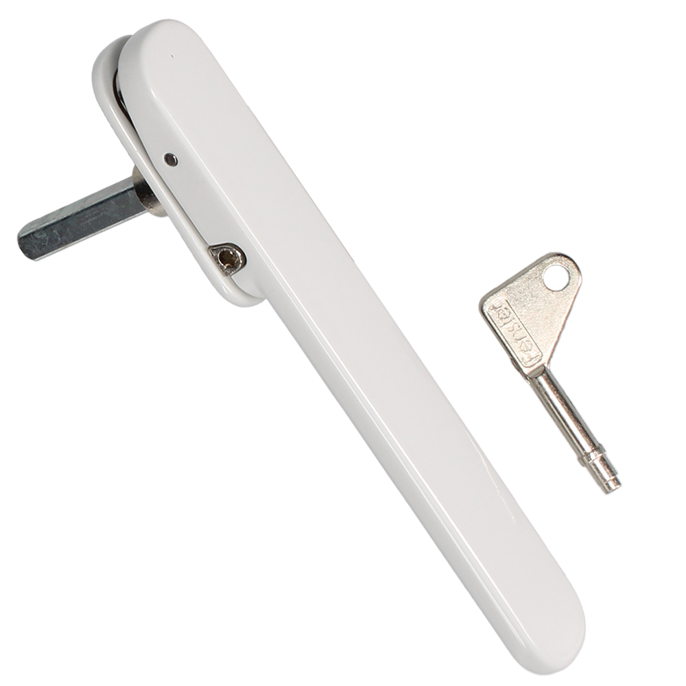 TITON Genesis Bi-Fold Door Locking Handle - Hipca White