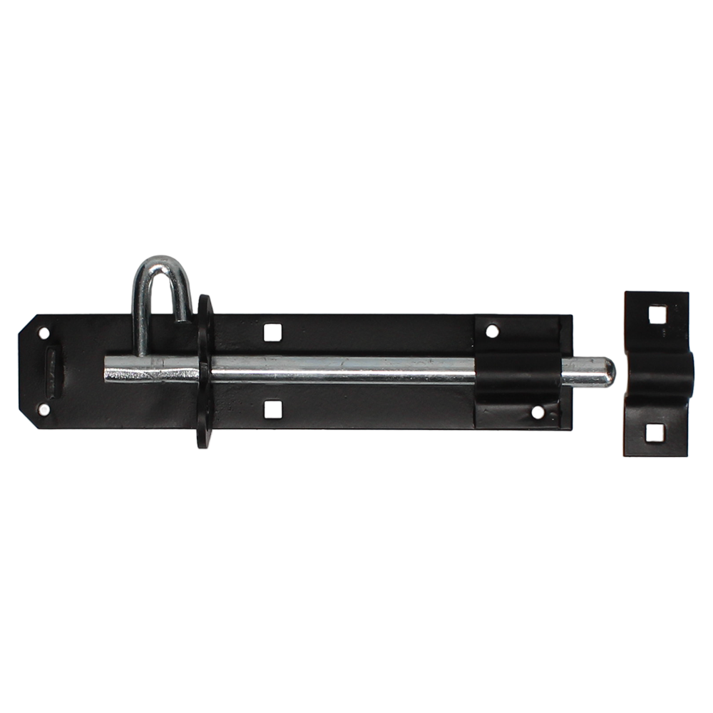 ECLIPSE Medium Duty Padbolt Black - 203mm