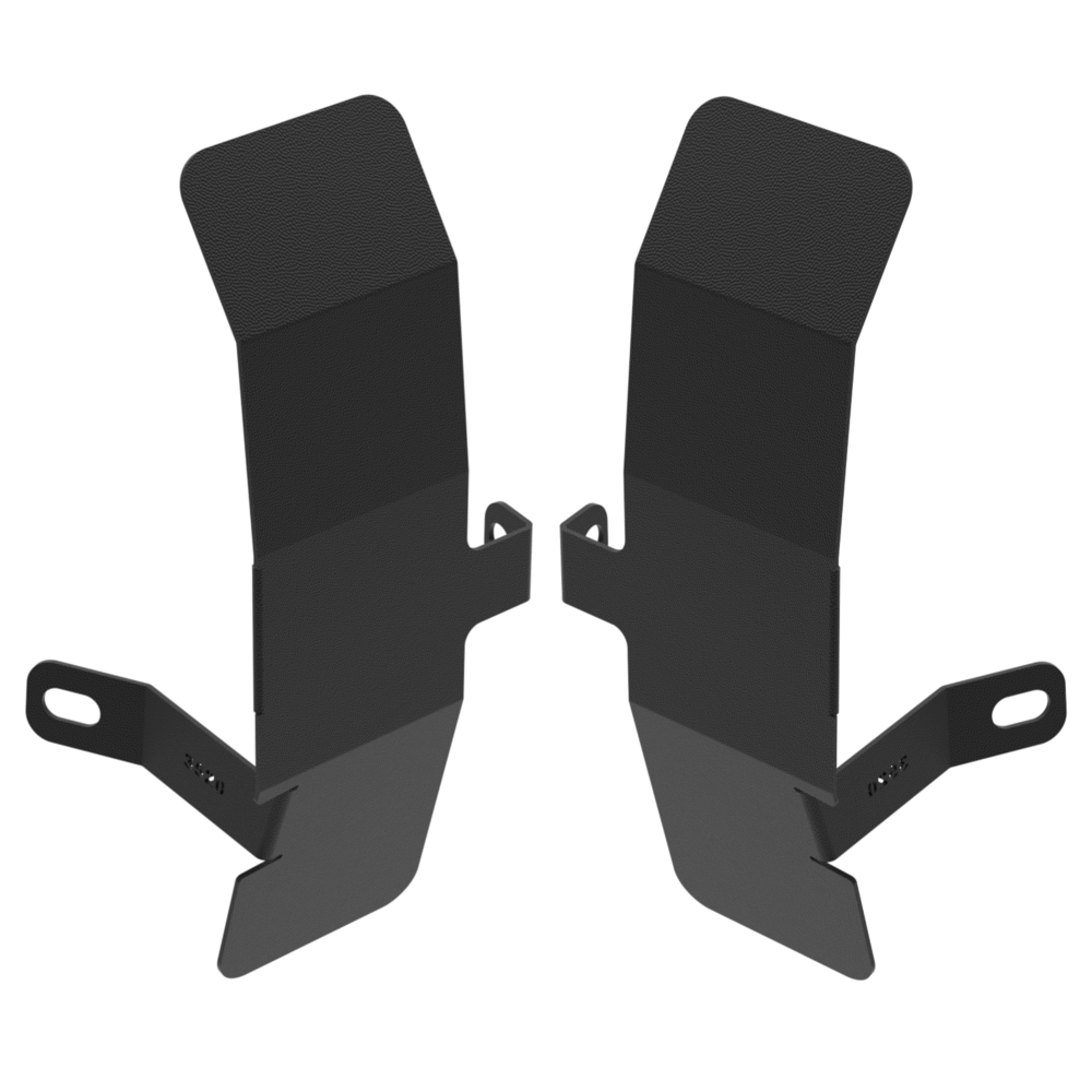 VAN GUARD VGP601 Cab Door Loom Guards To Suit Ford Transit Custom 2013-2023 - VGP601 Loom Guards