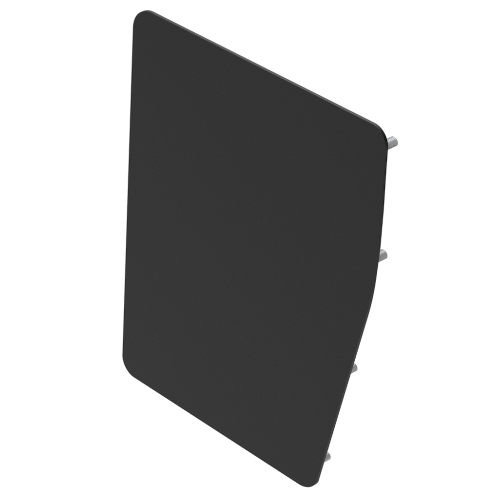 VAN GUARD VGP623 Ext Shield For Passenger Sliding Door To Suit Ford Transit Custom 2013-2023 - VGP623 Black