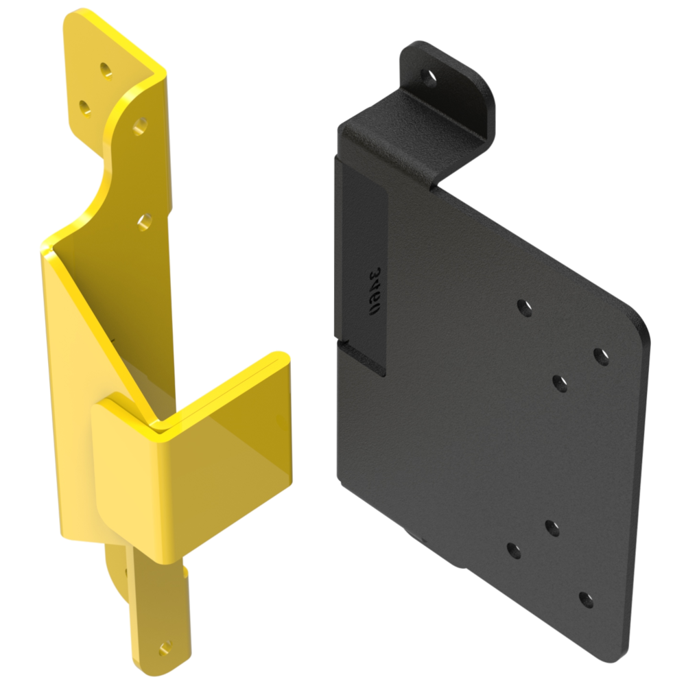 VAN GUARD VGP632 Anti-Peel Bracket (Top) For Passenger Sliding Door To Suit Ford Transit Custom 2013-2023 - VGP632 - Bracket (Top Fit)