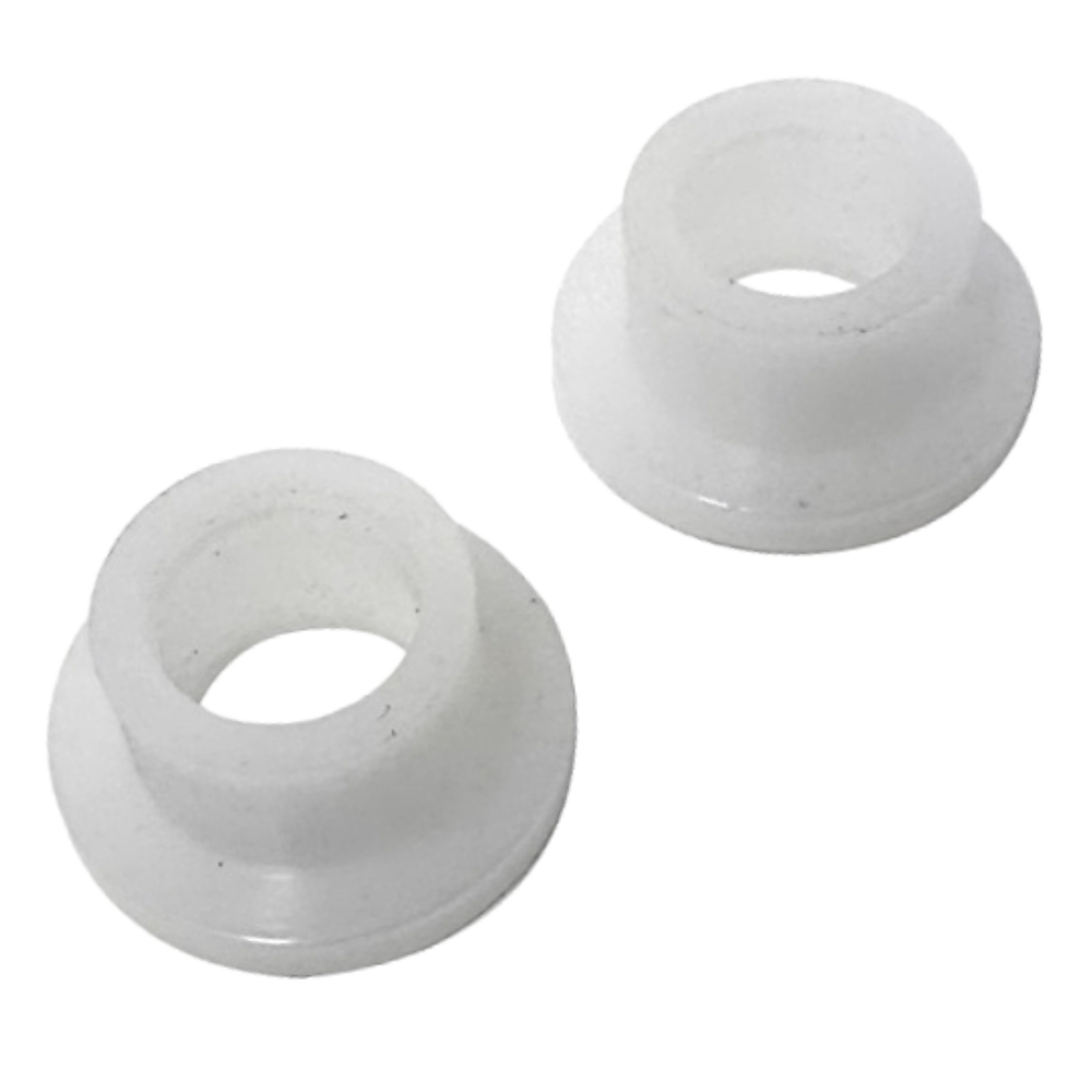 Garage Door Canopy Shaft Brushes (Pair) - White