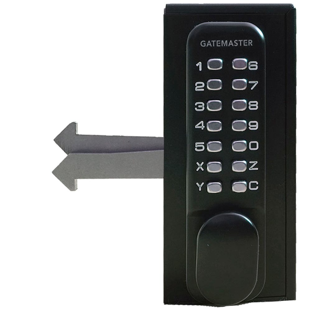 GATEMASTER SGLD (Handed) Double Sided Sliding Digital Gate Lock - 40mm Frame RH (SGLD40R)