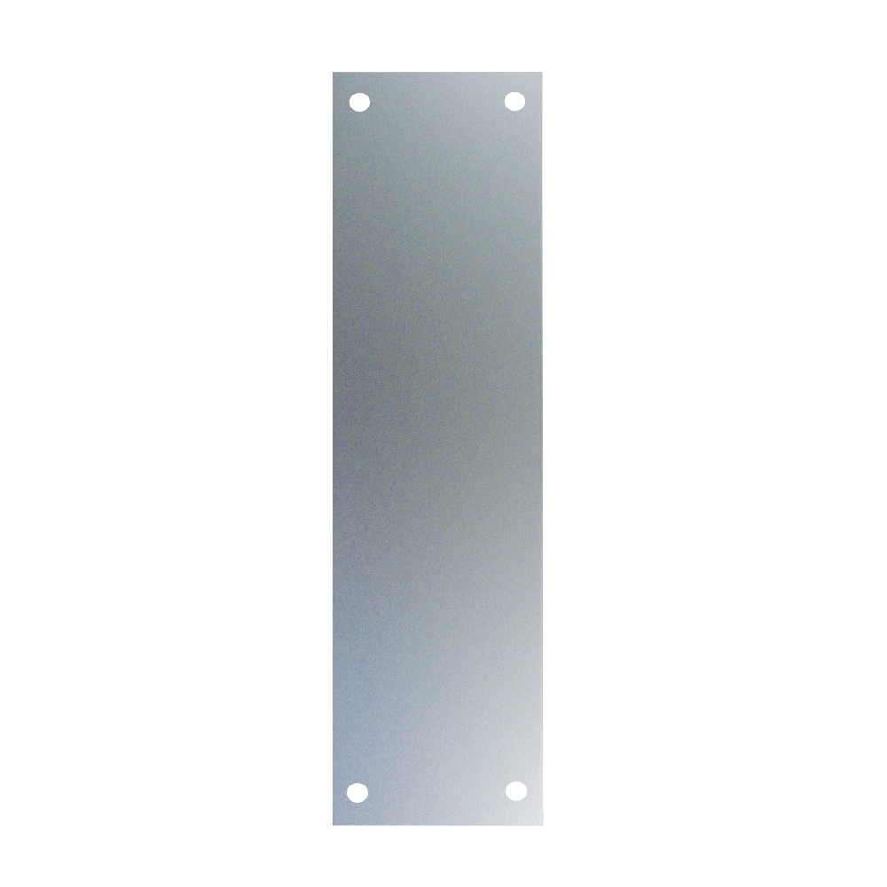 ASEC Finger Plate 75mm Width x 1.2mm Depth (SAA) Satin Anodised Aluminium