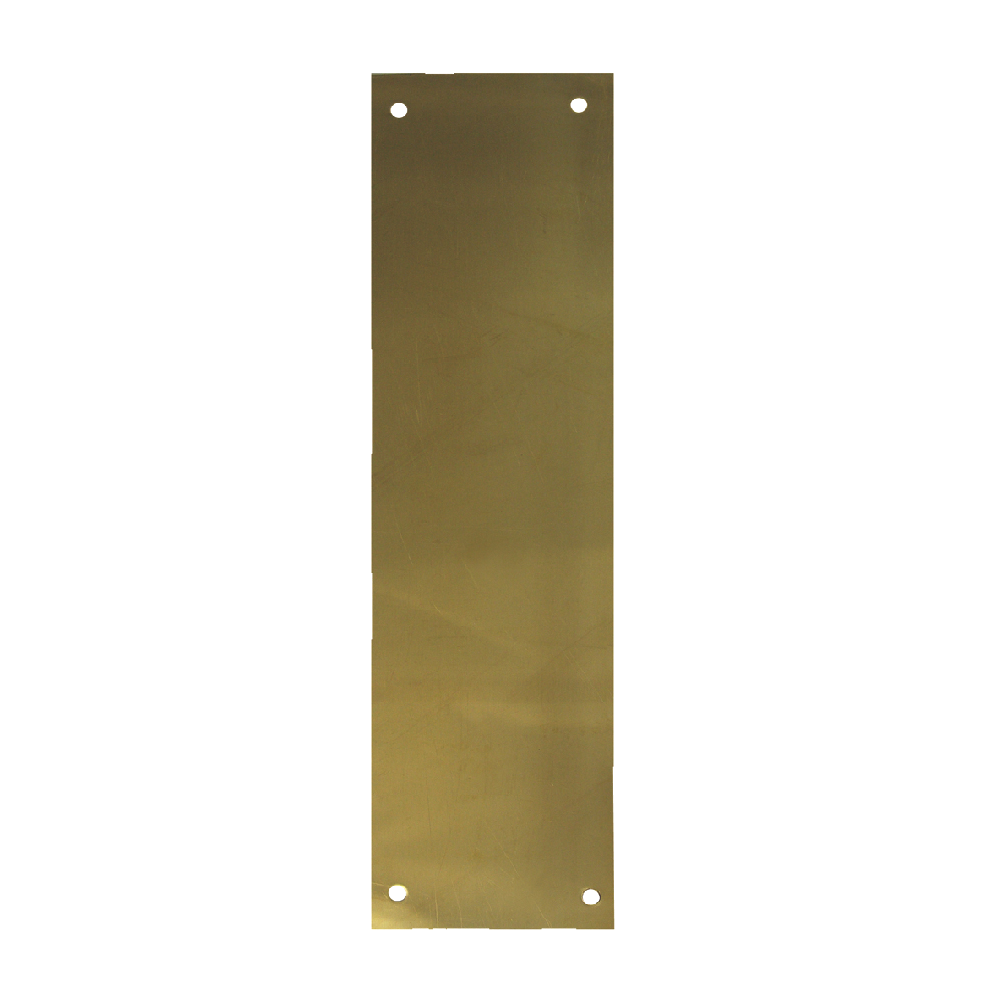 ASEC Finger Plate 75mm Width x 1.2mm Depth (PB) Polished Brass