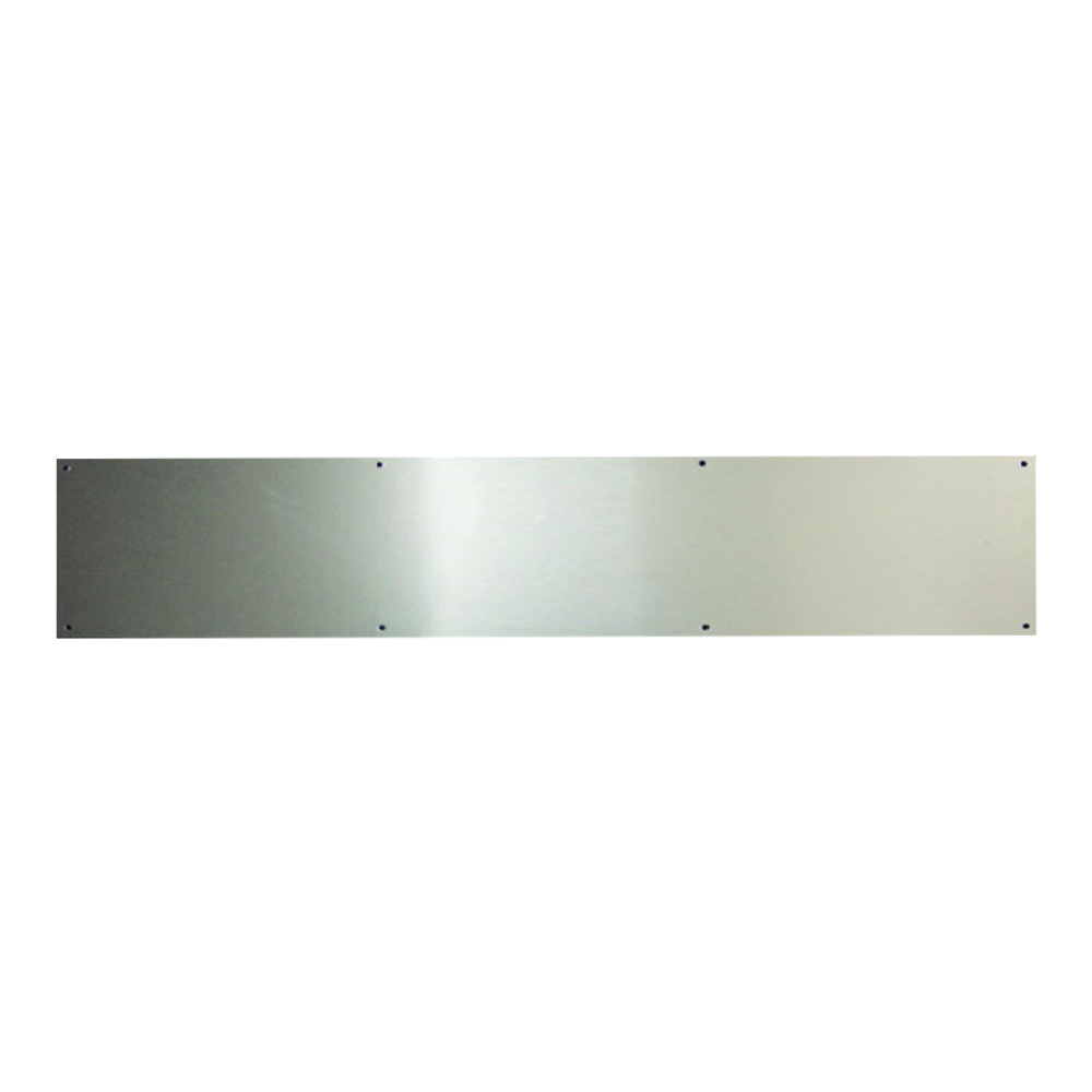 ASEC Kick Plate 150mm Height x 1.2mm Depth (SSS) Satin Stainless Steel - 760mm Width SSS
