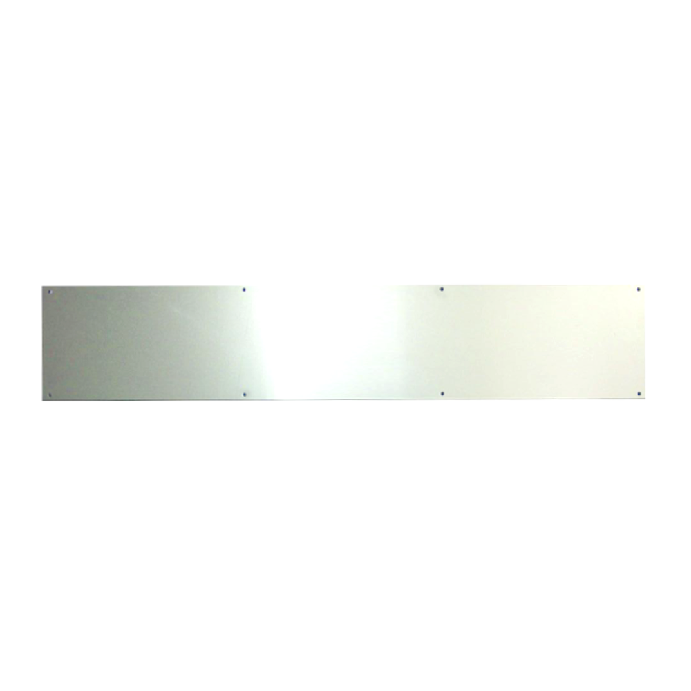 ASEC Kick Plate 150mm Height x 1.2mm Depth (PSS) Polished Stainless Steel - 760mm Width PSS