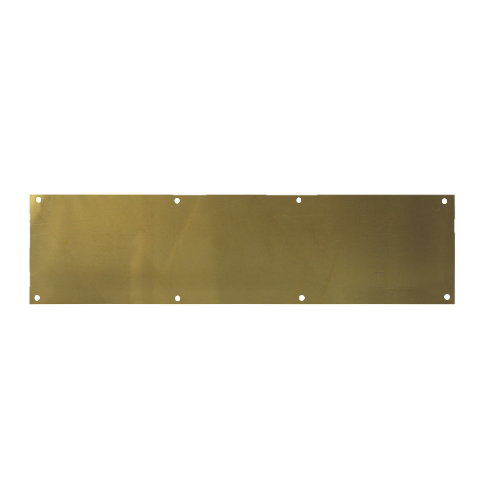 ASEC Kick Plate 150mm Height x 1.2mm Depth (PB) Polished Brass - 750mm Width PB