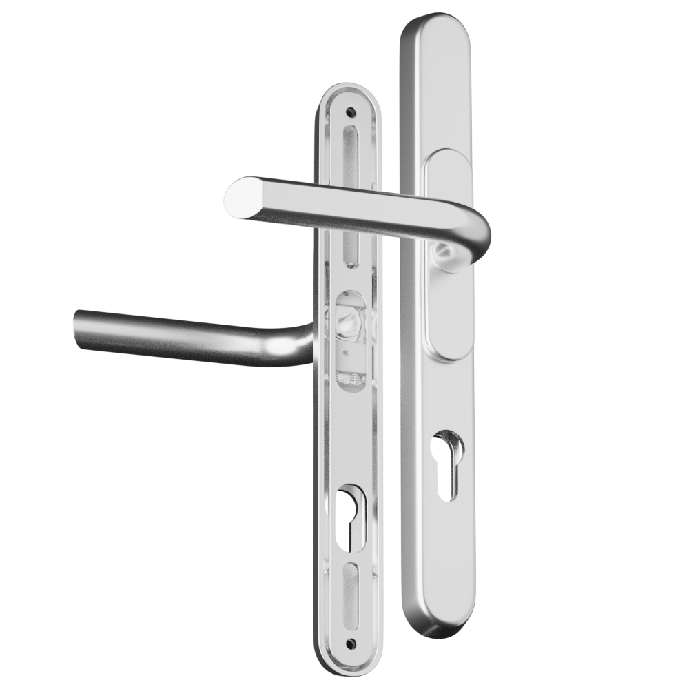 CHAMELEON Pro XL 59-96mm Centres Adaptable Handle - 59-96mm Centres - Brushed Silver