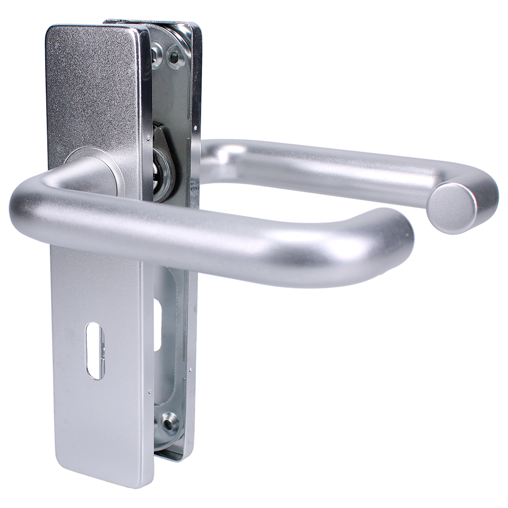 ZOO Return To Door Lever Handle On Lever Lock Backplate FD30/60