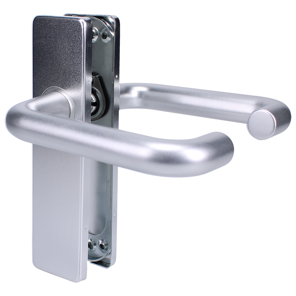 ZOO Return To Door Lever Handle On Latch Backplate FD30/60