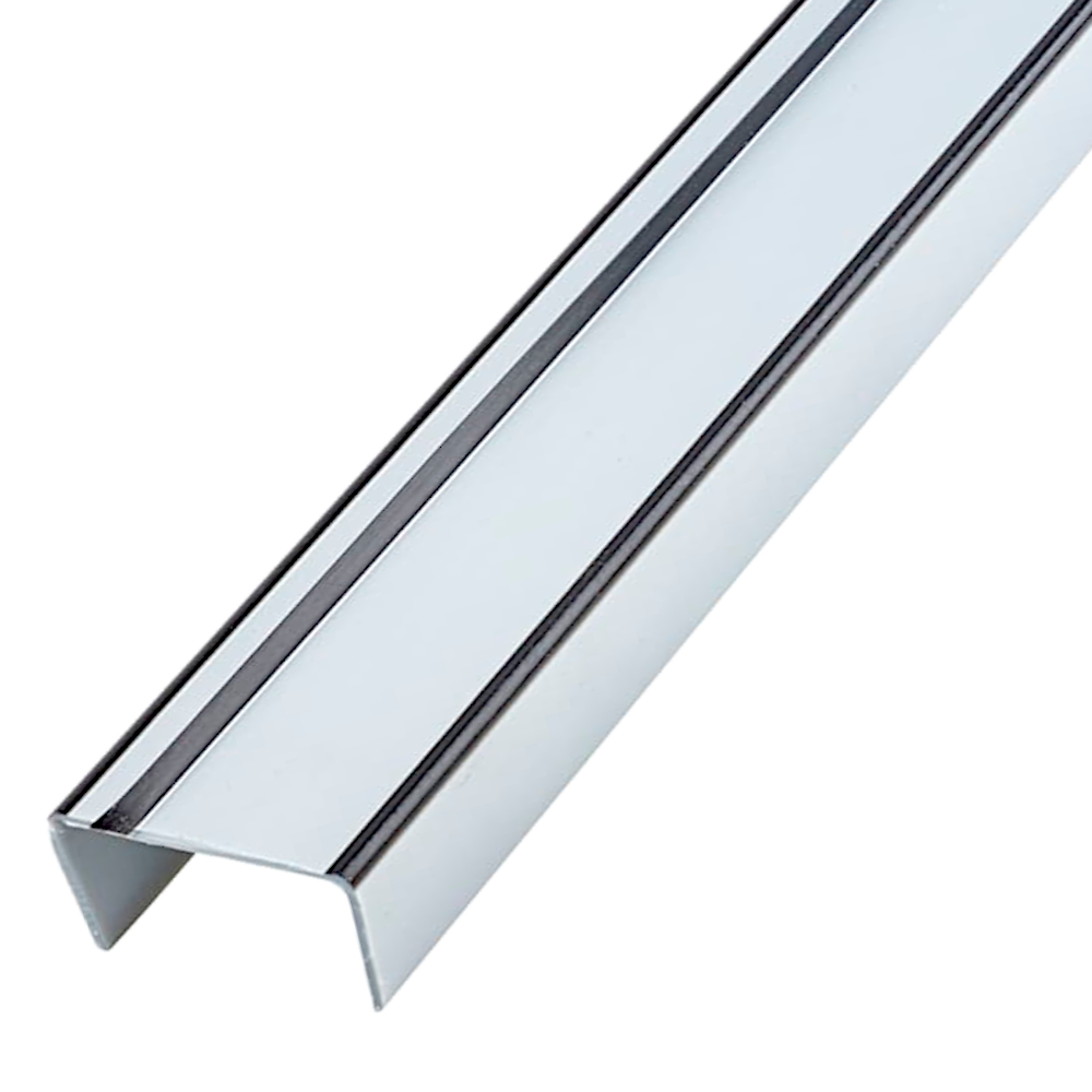 FRAMEFIT Fire Door Bottom Seal Carrier 1 Metre - White FD60