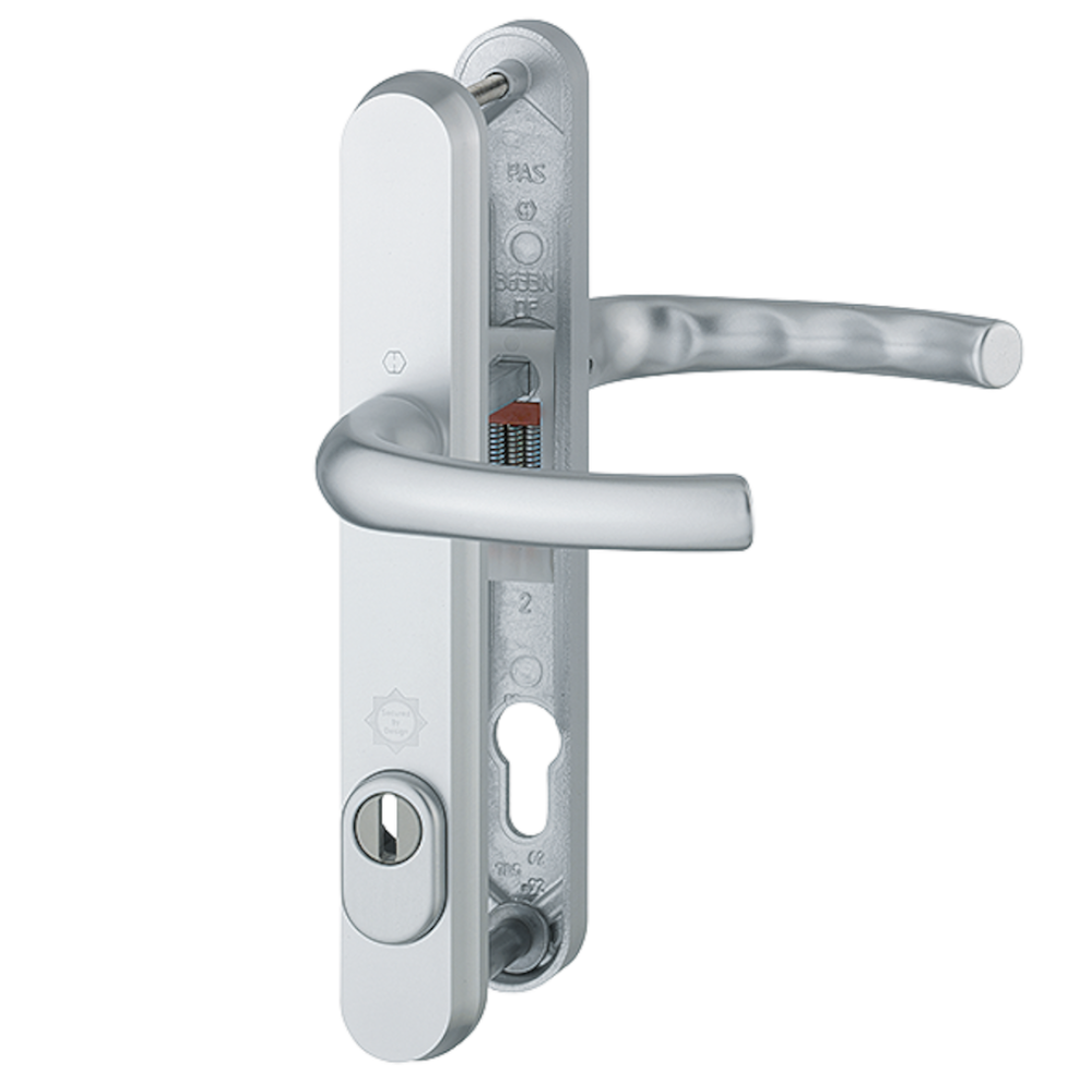 HOPPE Tokyo TS007 (2 Star) Door Furniture PAS24 92mm Centres 215mm Screw Centres