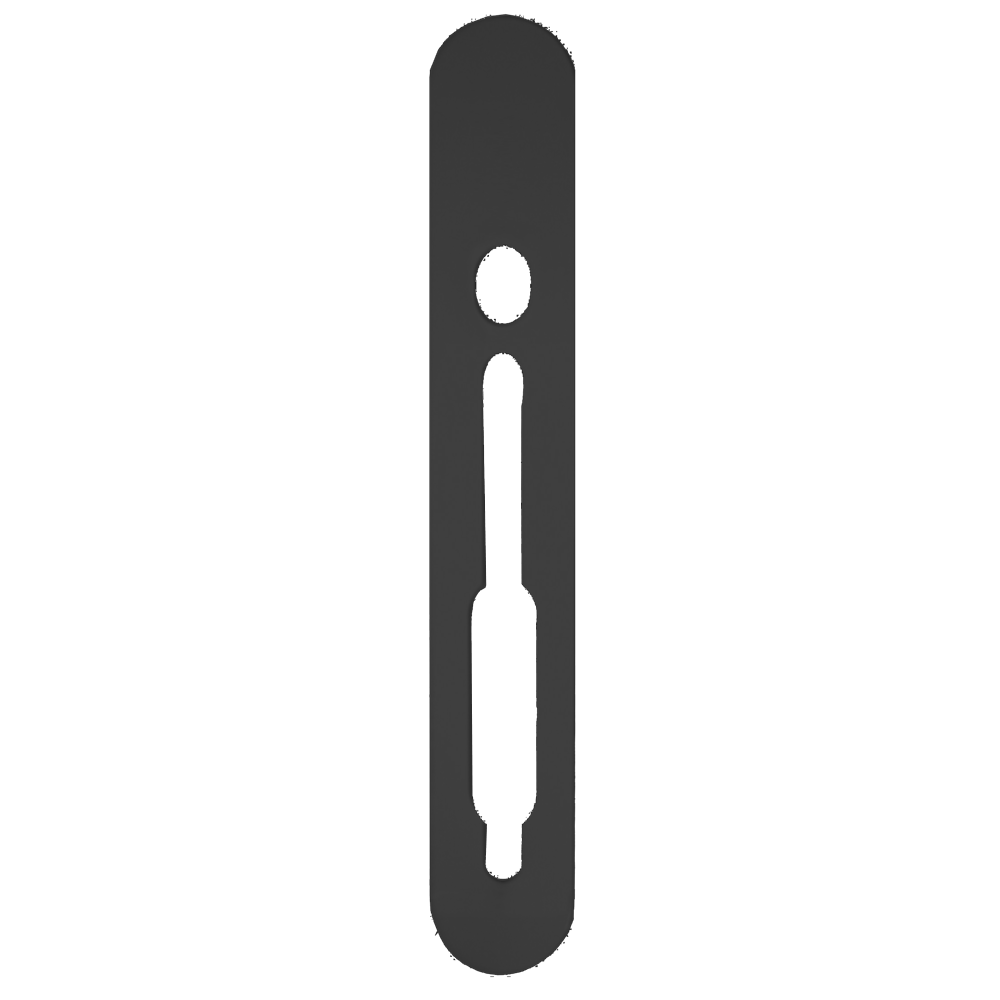 SASHSTOP Torchguard Door Handle Protector Discreet Mini 237mm x 40mm - Mini Below/Below Anthracite 224405