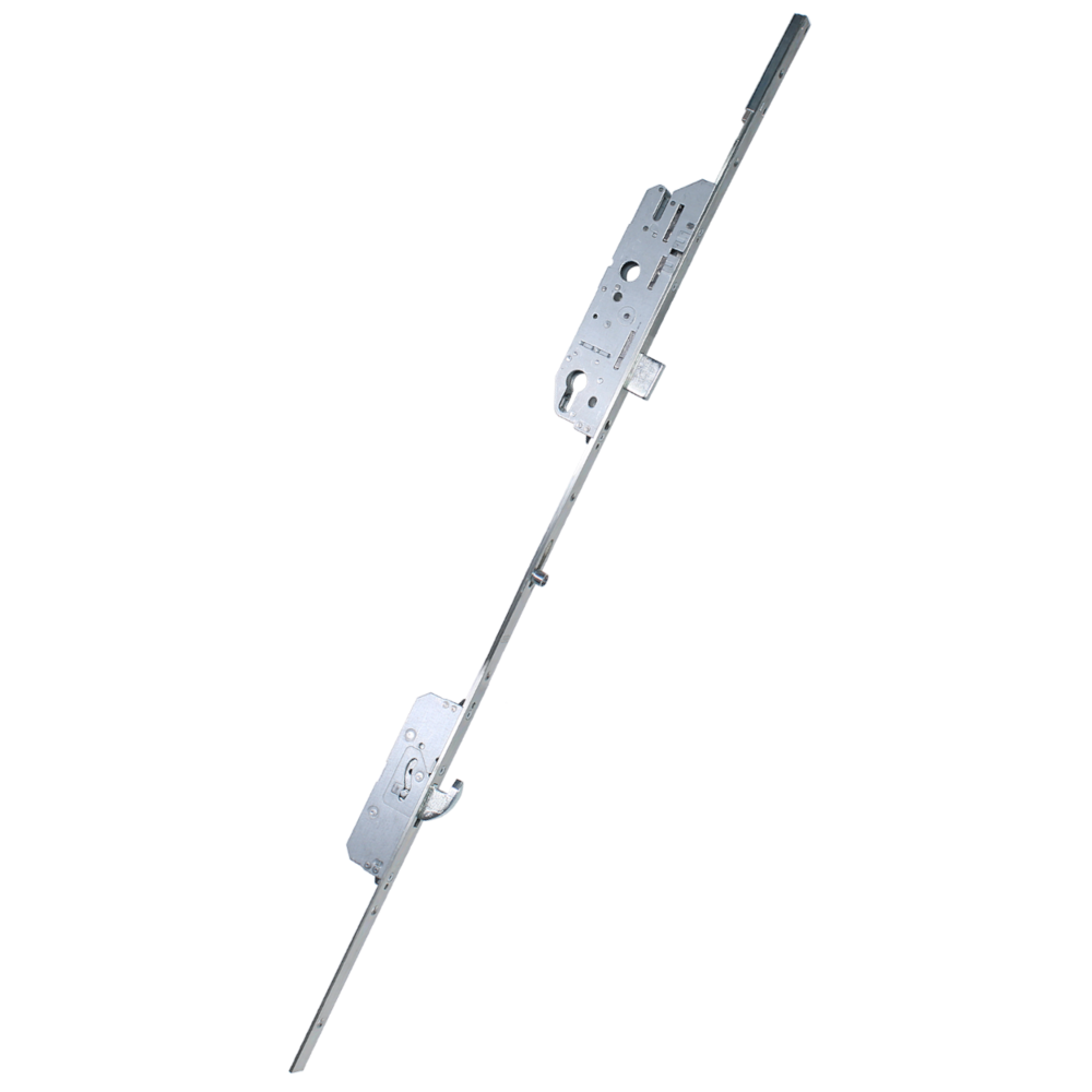 FUHR Stable Door Lock 1 Hook & 1 Roller Type 3 Bottom Section - Bottom Section 35mm