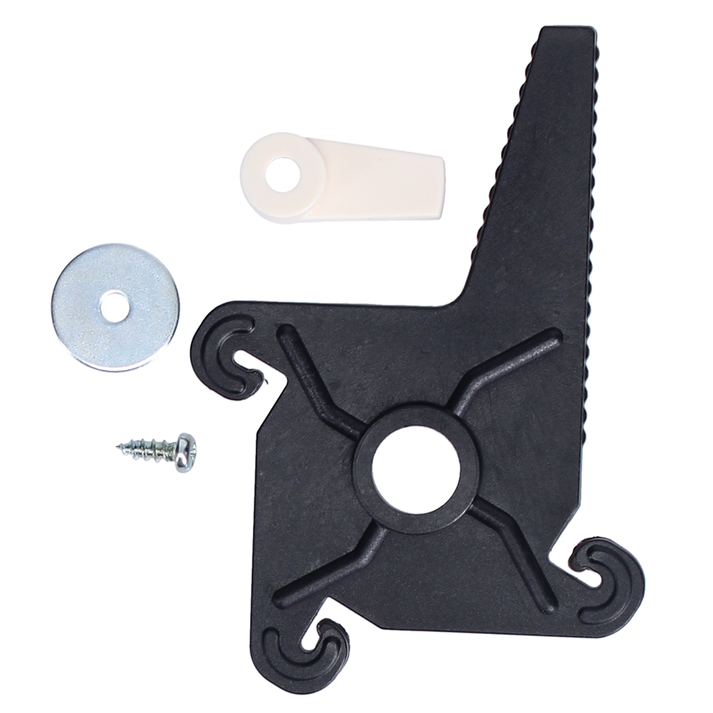 CARDALE Crucifix Canopy Door Centre Cam & Screw - Black