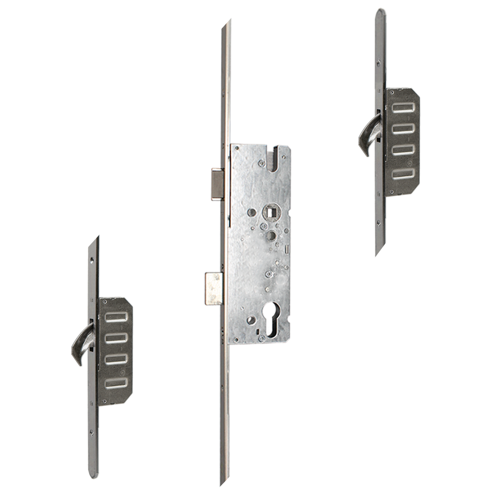 WINKHAUS STV Trulock LL Latch & Deadbolt 2 Hook 20mm Radius Faceplate