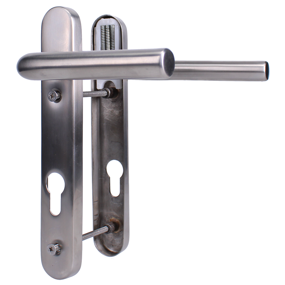 ASEC 92 Lever/Lever UPVC Furniture - 220mm Backplate