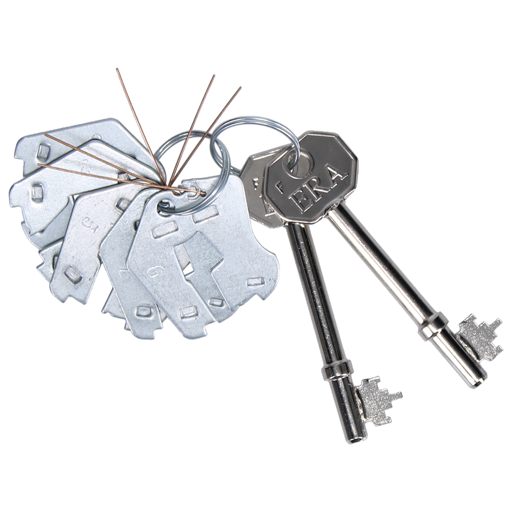ERA Fortress Replacement Lever & Key Pack 130-52 - Levers & 2 Keys
