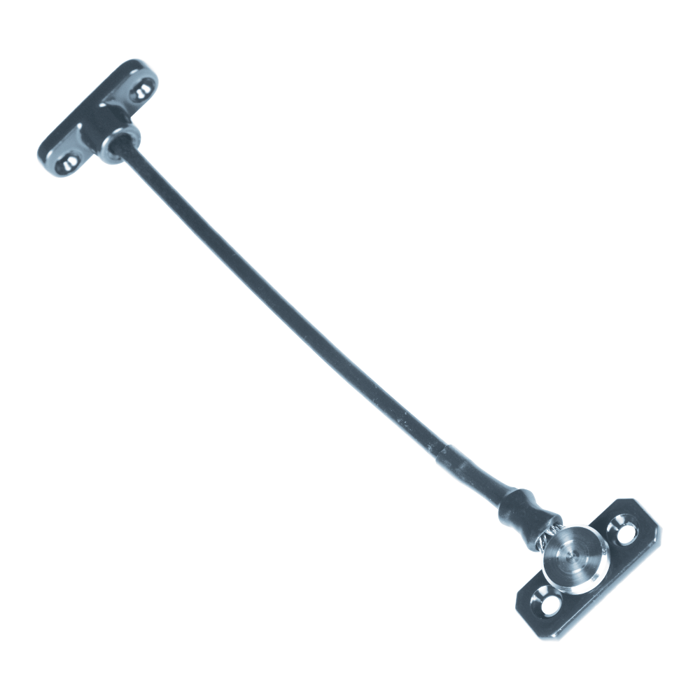 JACKLOC Perma Permanent Swivel/Stud Window Restrictor - Grey