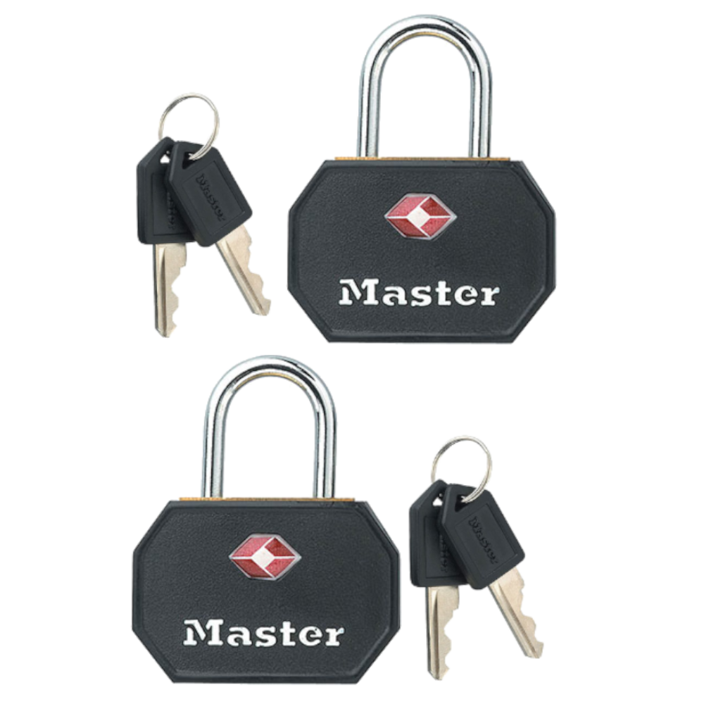 MASTER LOCK 4681 KA Pair Of TSA Luggage Locks