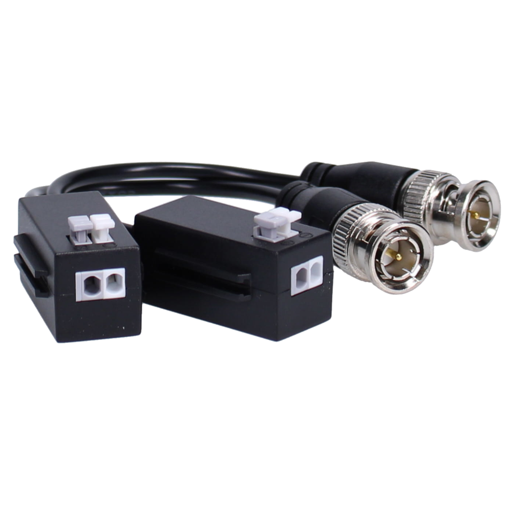 DAHUA HDCVI 4K Passive Video Transceiver Balun PFM800-4K Pigtail Design (Pack Of 2)