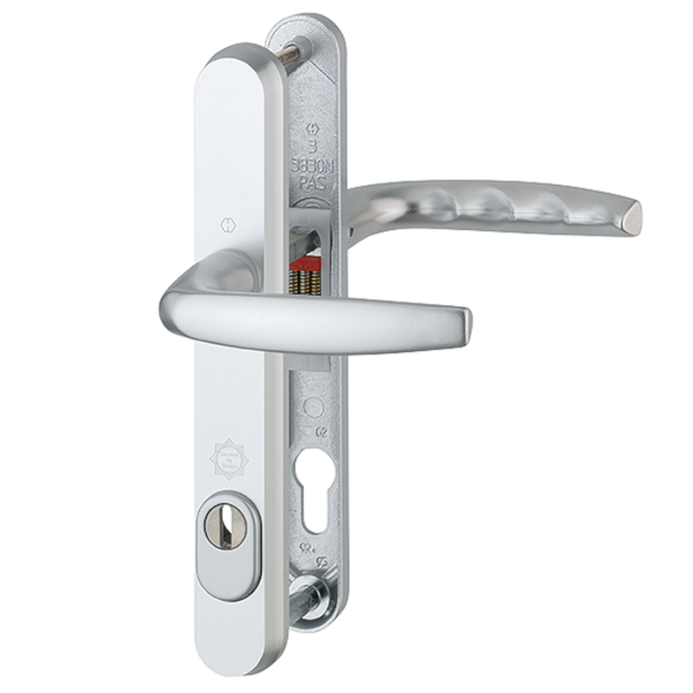 HOPPE Atlanta TS007 (2 Star) Door Furniture PAS24 92mm Centres 215mm Screw Centres