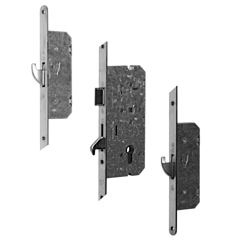 NEMEF 4923 Excell 2 Hook Keywind Multipoint Lock With Adjustable Strikes