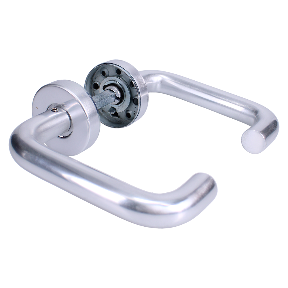 ECLIPSE Lever On Rose RTD Aluminium Handle Set