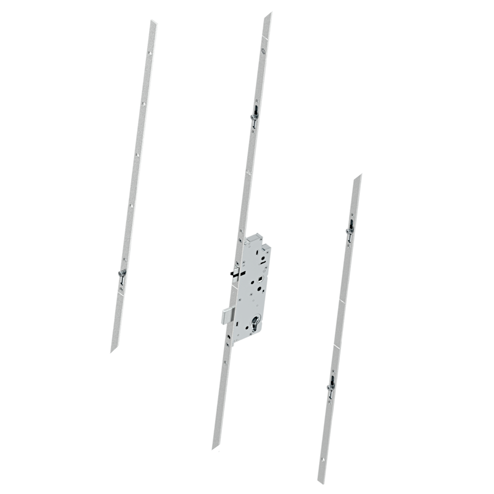 MACO Z-TS Keywind 4 Mushroom Lock 16mm Flat Faceplate - 50/92