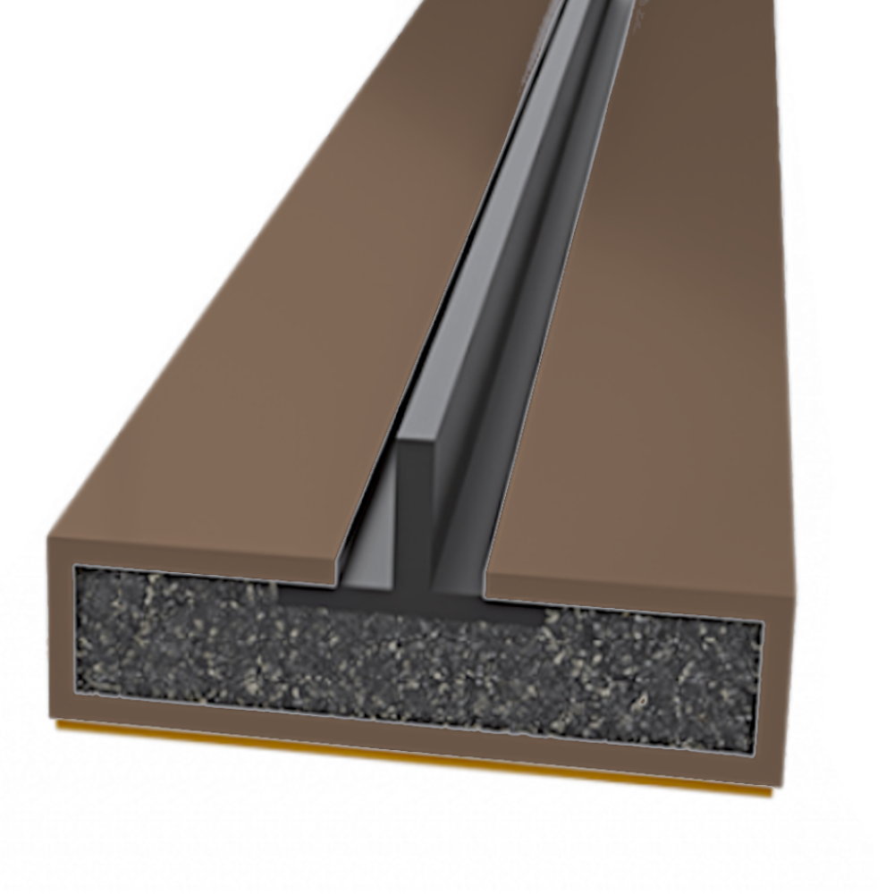 FIRESTOP Intumescent Strip 2.1m x 4mm Fire & Smoke Single Fin Seal