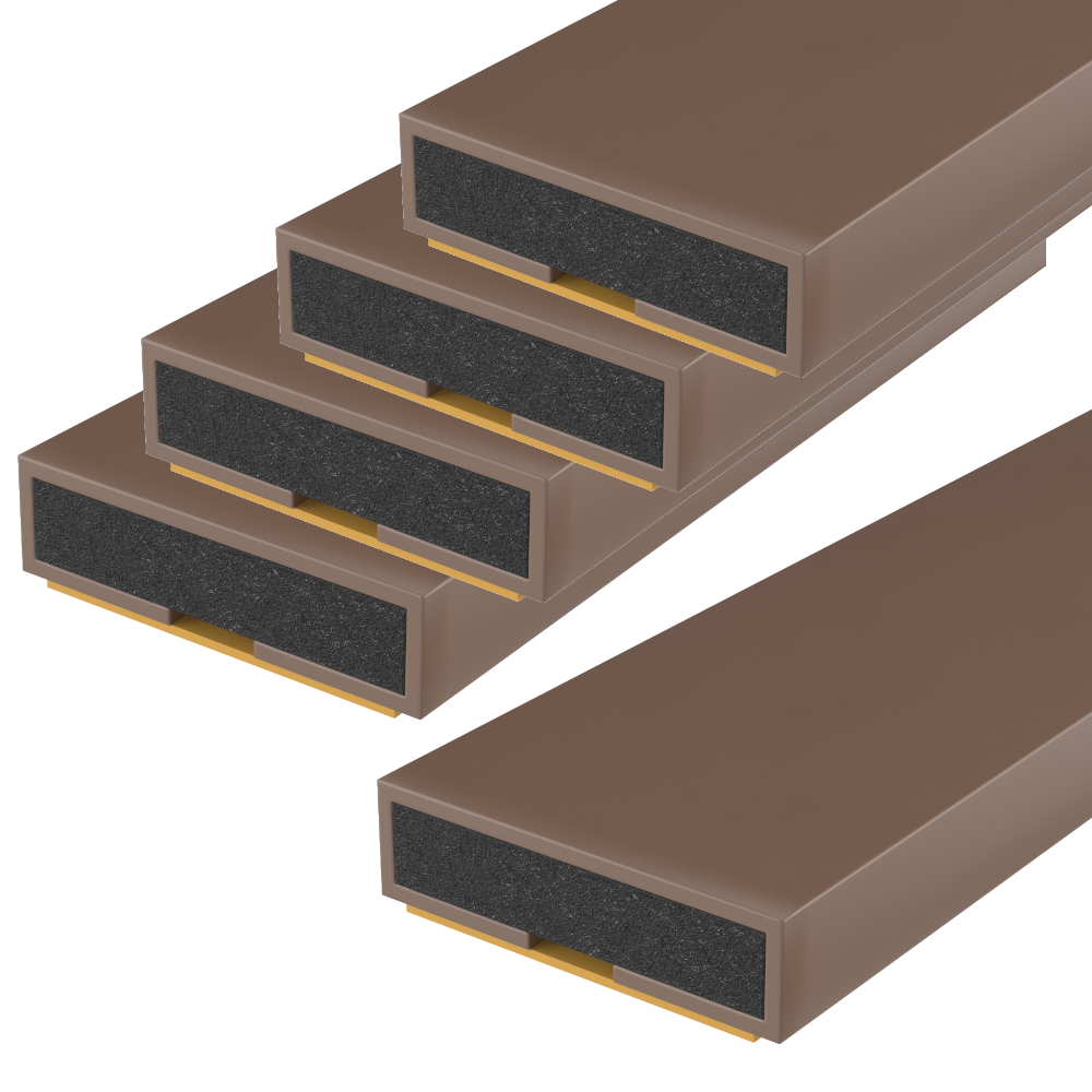 FIRESTOP Intumescent Strip 1.05m x 4mm Fire Only Seal (Pack Of 5)