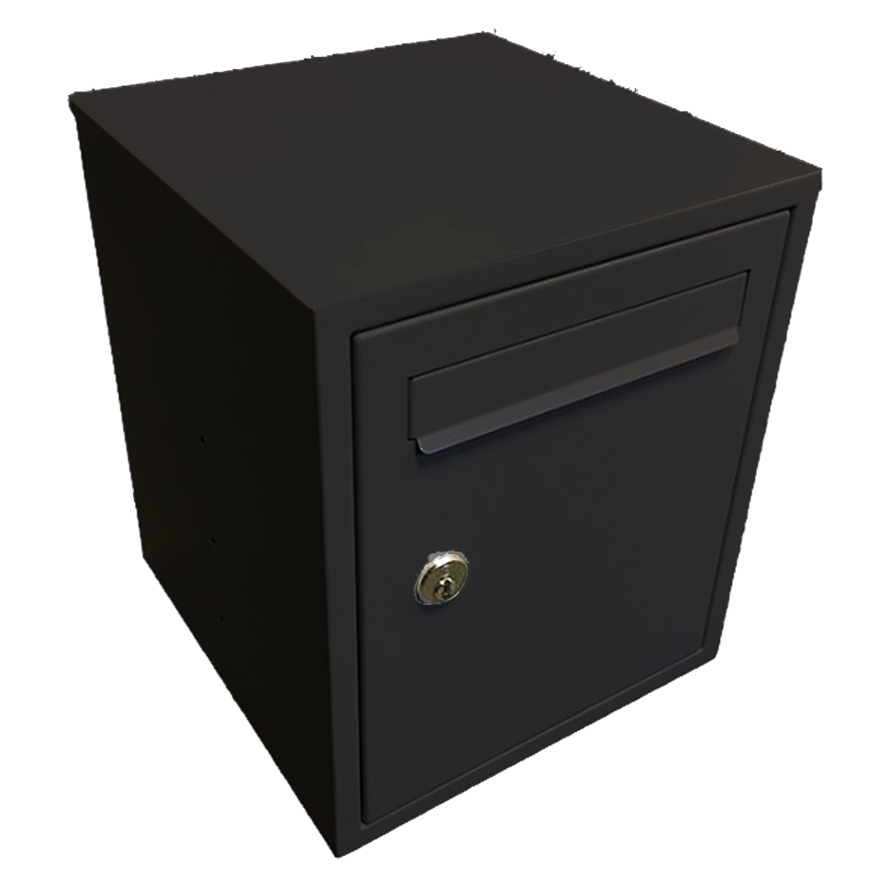 MAILBOXGB MB TS009 Secure Mailbox - Black