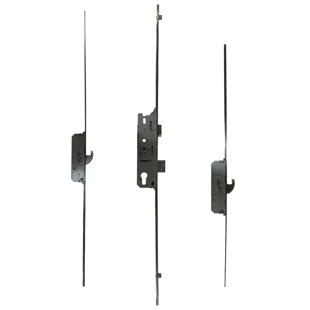 FUHR 859 Type 3 Lever Operated Latch & Deadbolt - 2 Hook & 2 Roller
