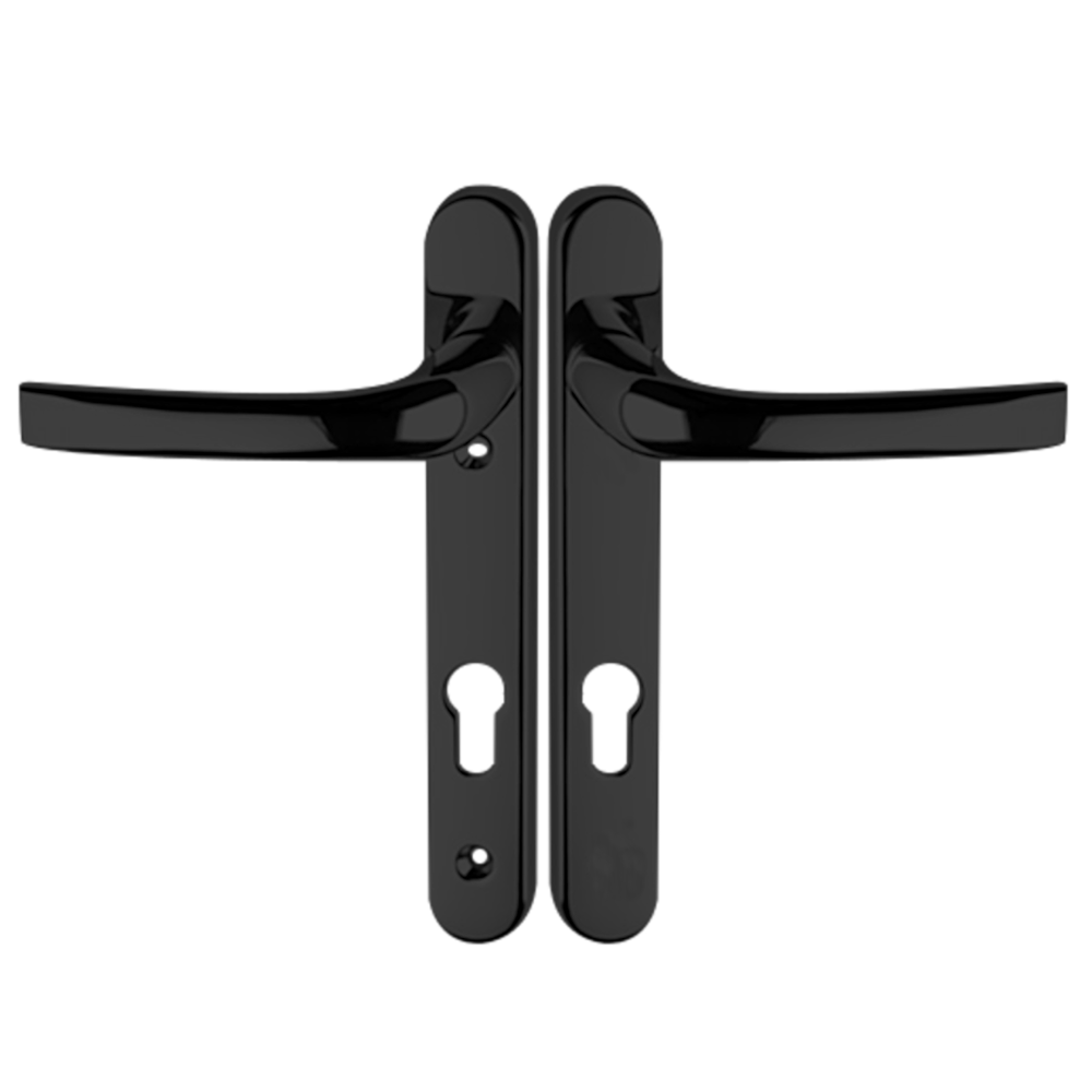 ASEC 92 Lever/Lever UPVC Furniture - 220mm Backplate