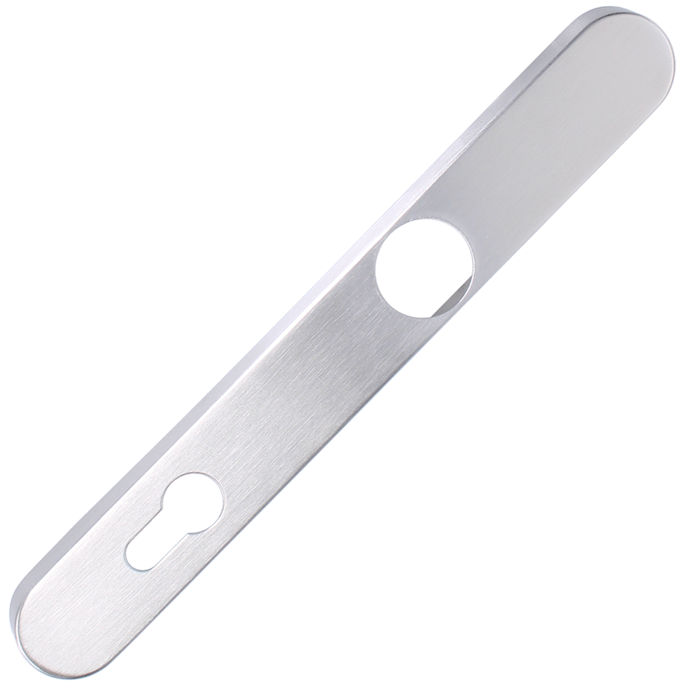 WINLOCK Universal Repair Handle Cover - 92mm PZ Top Cover Brushed Chrome