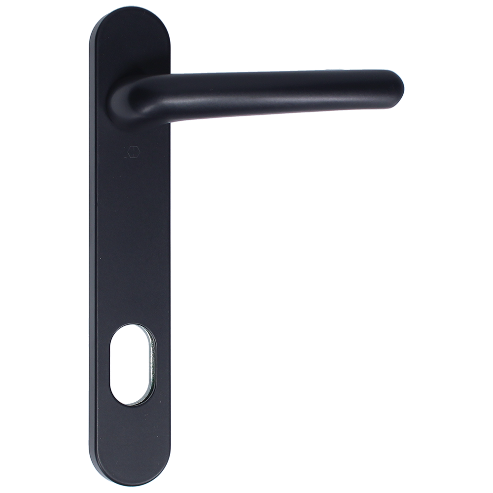 NORDAN NTech Villa Balcony Door Handle External With Cutout To Suit Scandinavian Oval