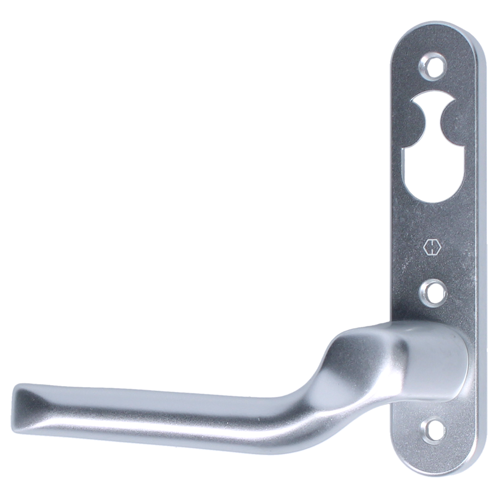 NORDAN NTech Villa Balcony Door Handle 3 Fix Internal Handed With Cutout To Suit Rococo Scandinavian Oval