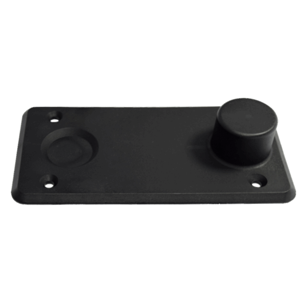 FIRECO Large Flat Floorplate With Buffer To Suit Dorgard & Smartsound - Black