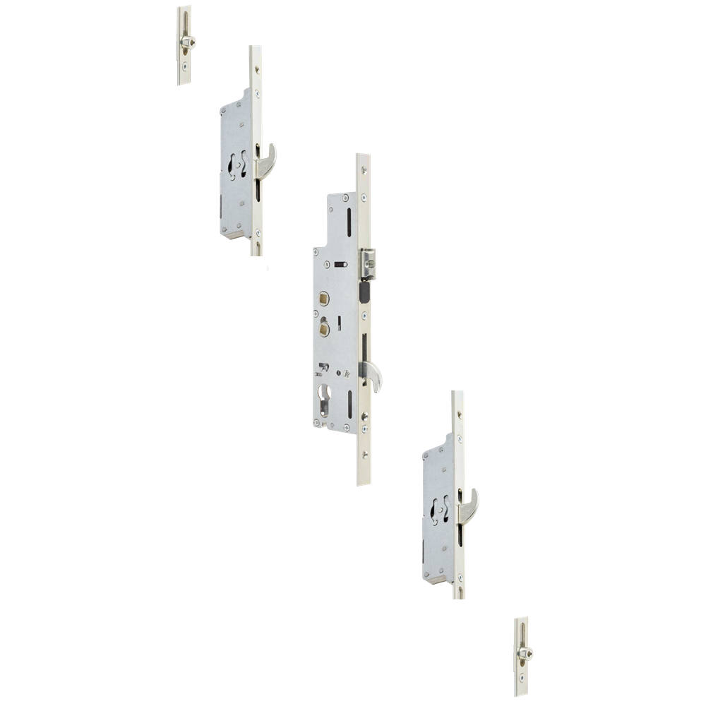 INGENIOUS 1002 Lever Operated Latch & Hookbolt - 2 Hook 2 Roller