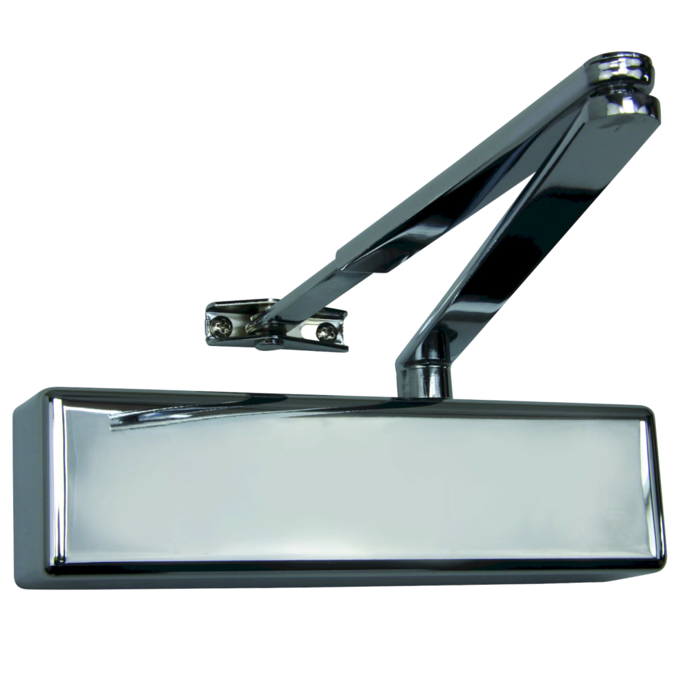 RUTLAND Fire Rated TS.4204 Contract Door Closer Size EN 2-4 With Backcheck - Polished Nickel
