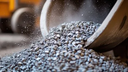 A close up picture of some type 1 aggregate, which is great for sub-bases..