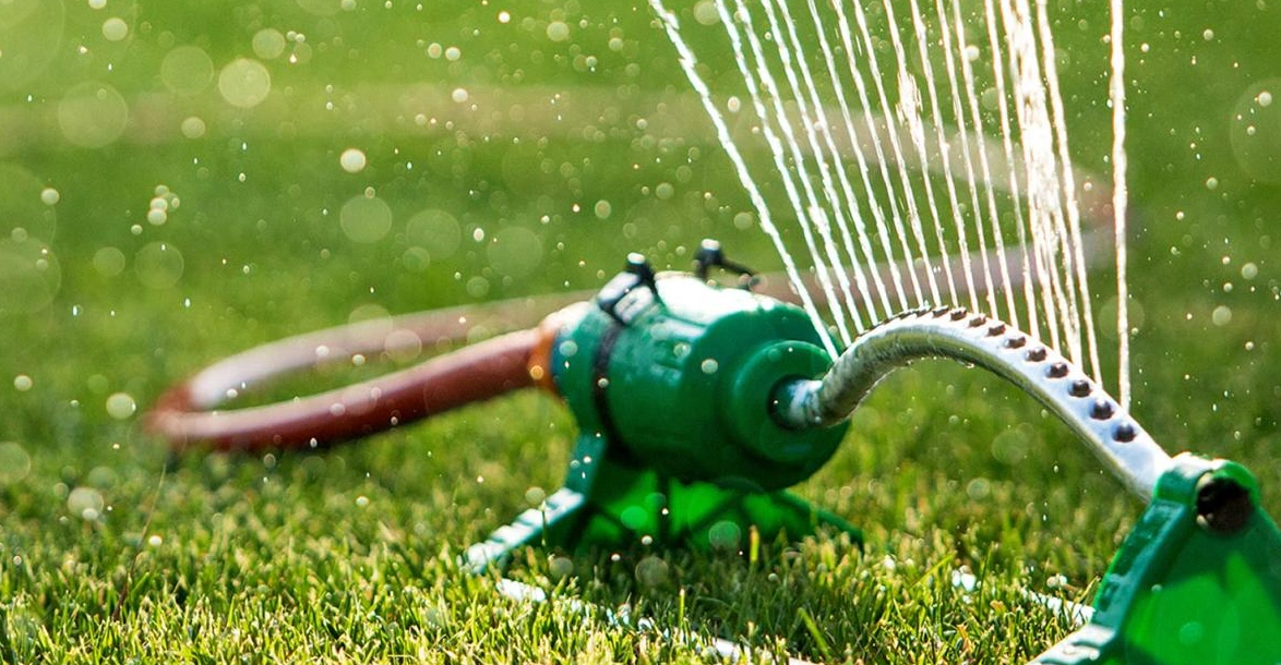 Watering your lawn deeply once or twice a week rather than little and often will make a world of difference. 