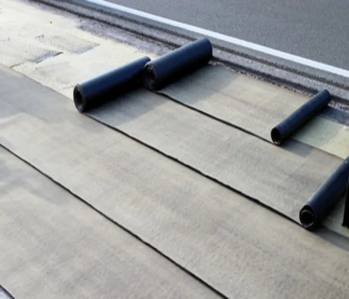 Flat roofing materials range from felt, EPDM, GRP and Liquid roofing. Flat roofing materials range from felt, EPDM, GRP and Liquid roofing.